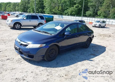 2010 Honda Civic Lx из США, поврежденный, VIN 2HGFA1F53AH547228